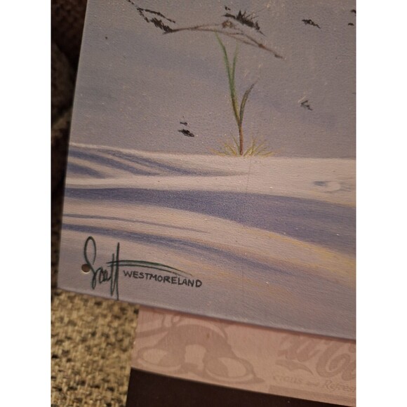 NEW Scott Westmoreland Surfin' USA Decorative Metal Tin Sign Made in USA 16 x 12 - Picture 4 of 6